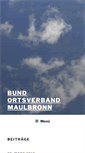 Mobile Screenshot of bund-maulbronn.de